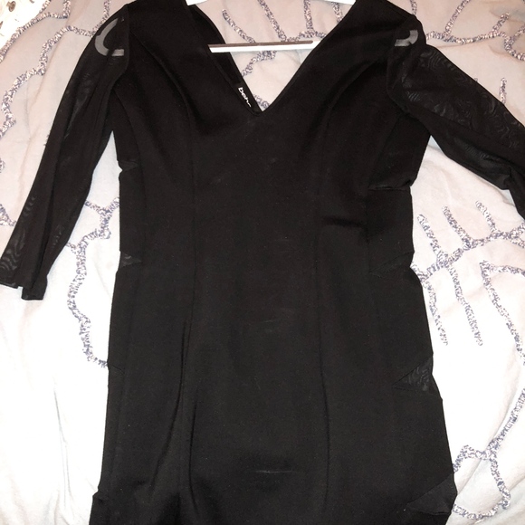 Black bebe dress size medium - Picture 1 of 2
